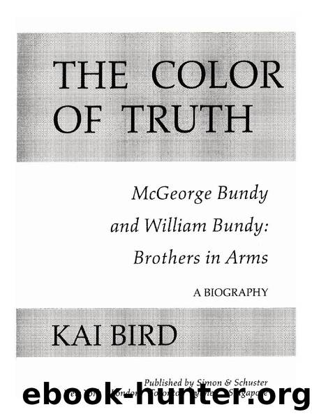 The Color of Truth by Kai Bird