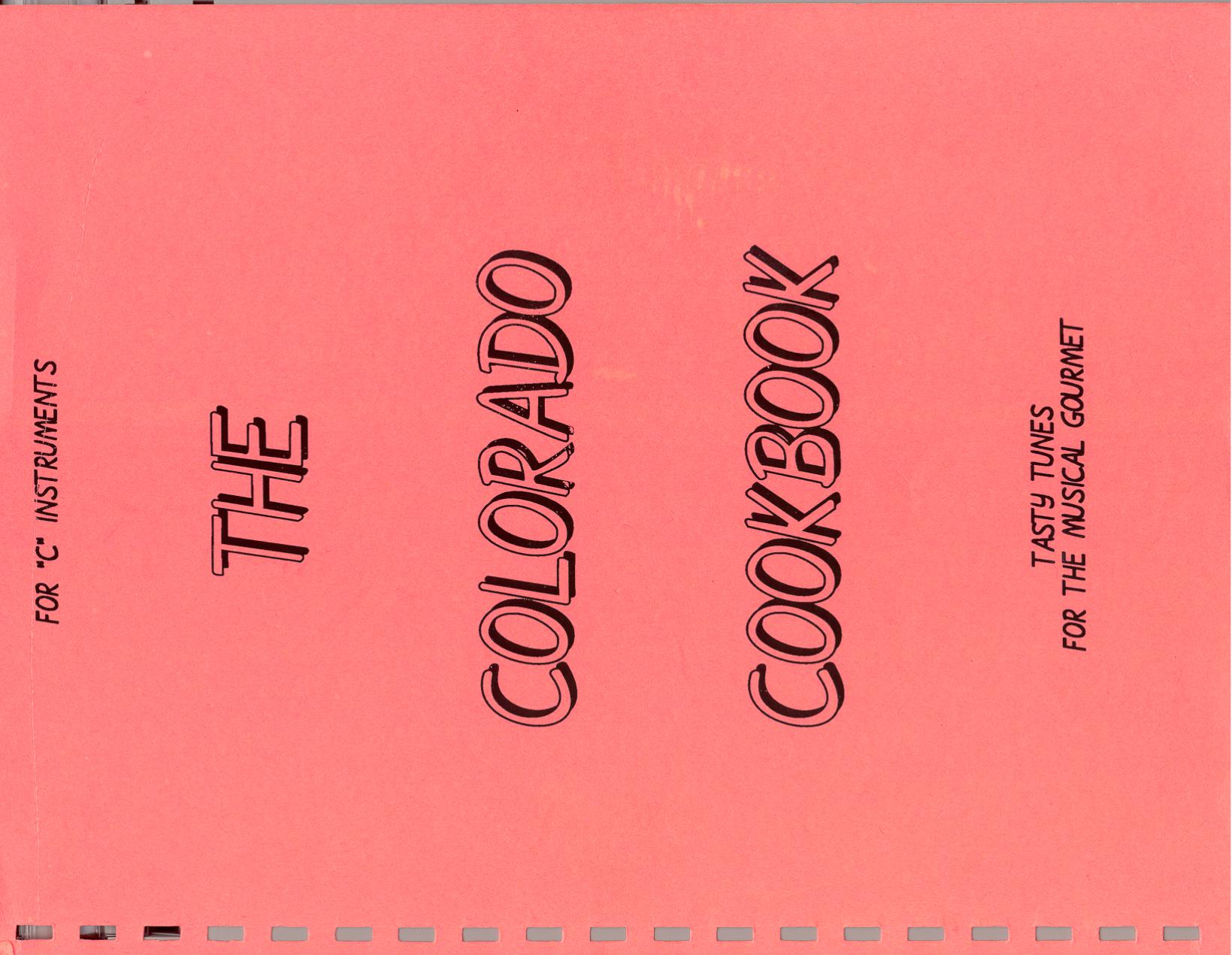 The Colorado Cookbook (repaginated) by © Maybe & Someone