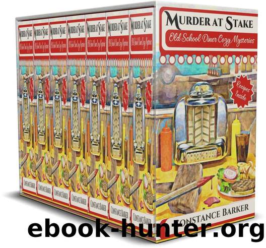 The Complete 7 Book Old School Diner Cozy Mystery Series by Constance Barker