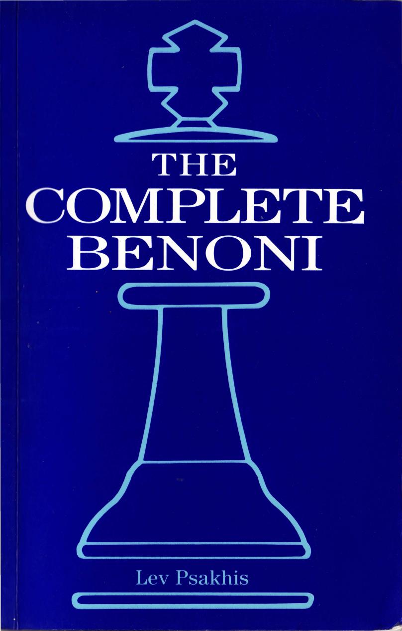 The Complete Benoni by Psakhis Lev