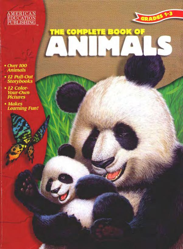 The Complete Book of Animals by Carson-Dellosa Publishing