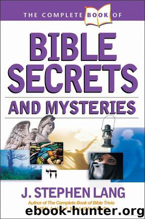 The Complete Book of Bible Secrets and Mysteries (Complete Book Of... (Tyndale House Publishers)) by J. Stephen Lang