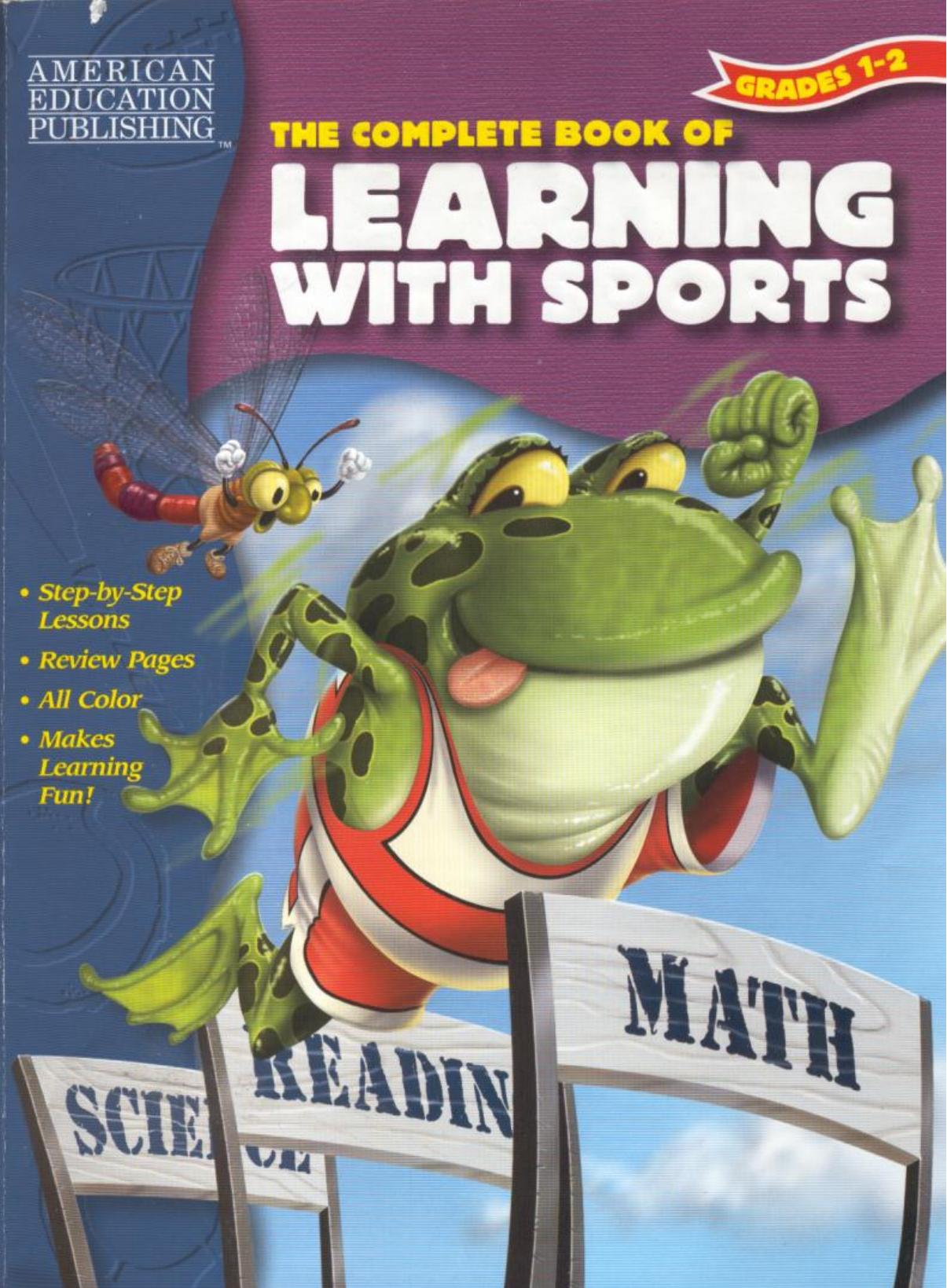The Complete Book of Learning with Sports (Grades 1-2) (The Complete Book Series) by American Education Publishing