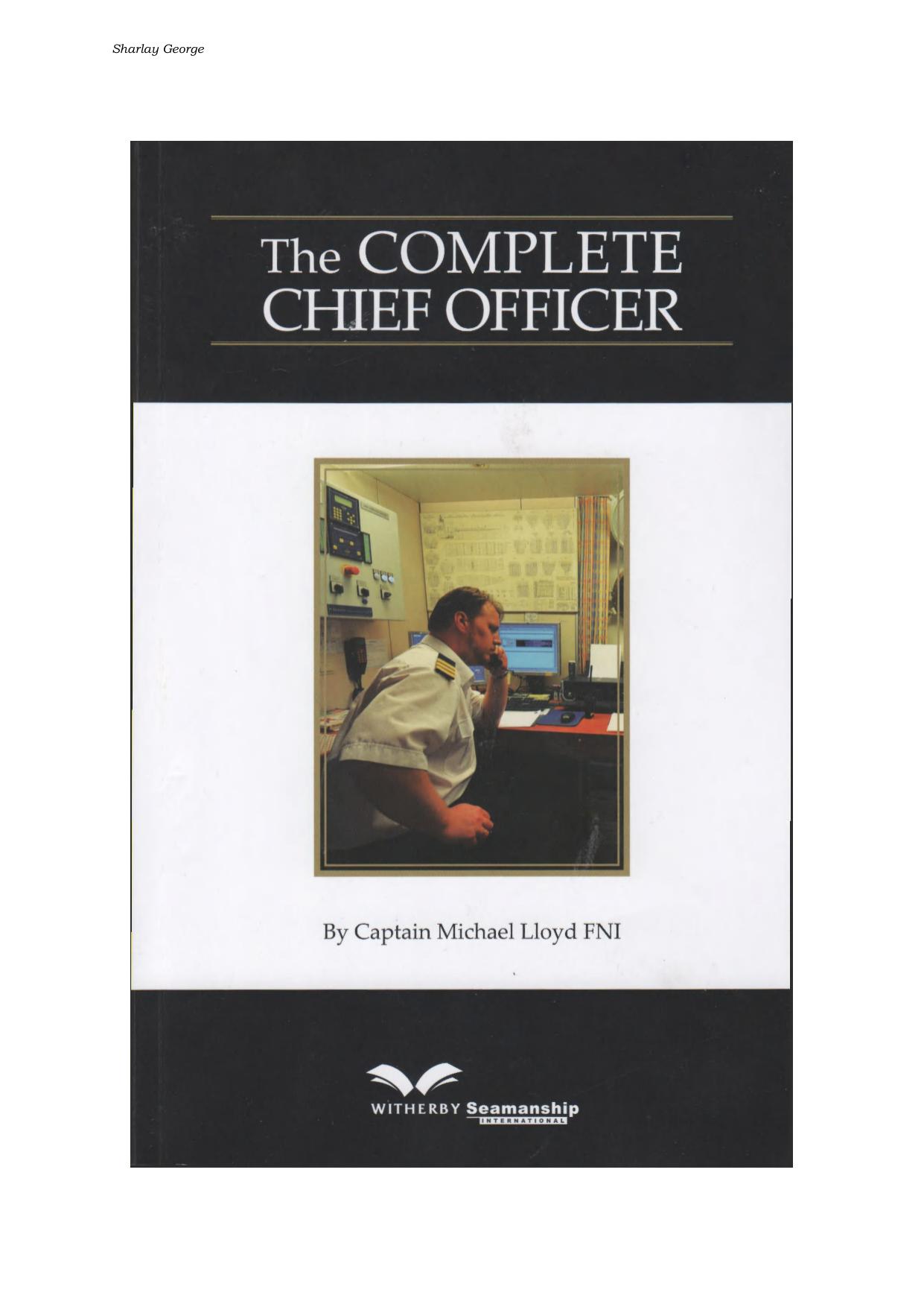 The Complete Chief Officer by Lloyd M
