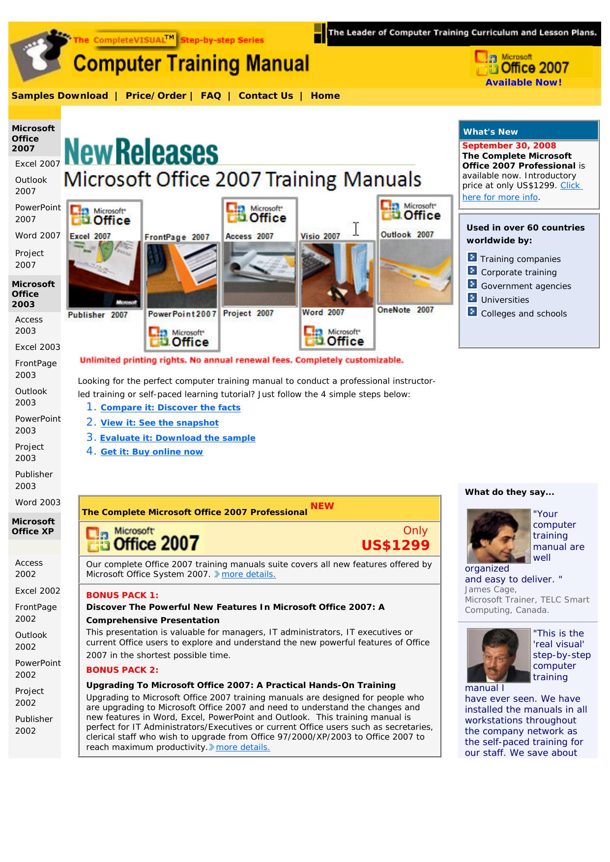 The Complete Computer Training Manuals. by Best of Kuszter's Collection