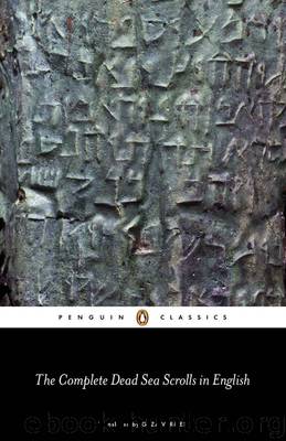 The Complete Dead Sea Scrolls in English () by Geza Vermes
