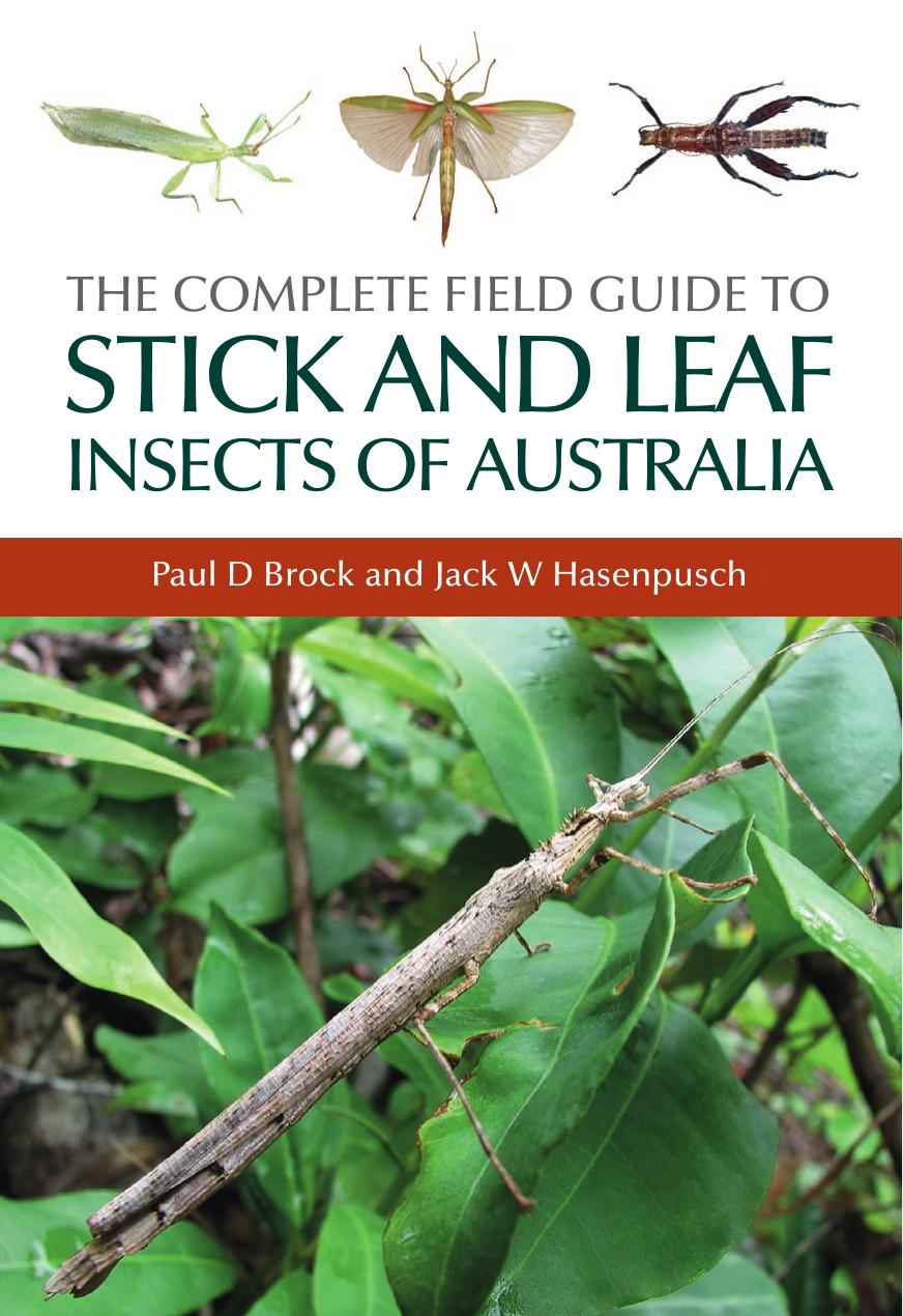 The Complete Field Guide to Stick and Leaf Insects of Australia by Paul D. Brock Jack W. Hasenpusch