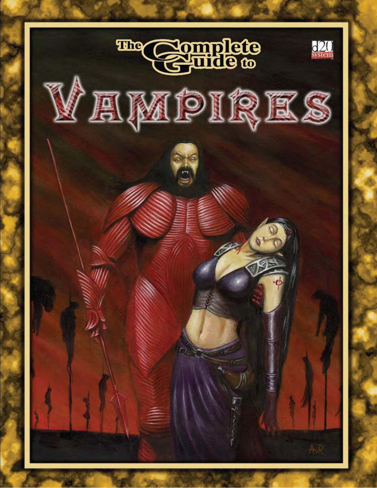 The Complete Guide To Vampires by Unknown