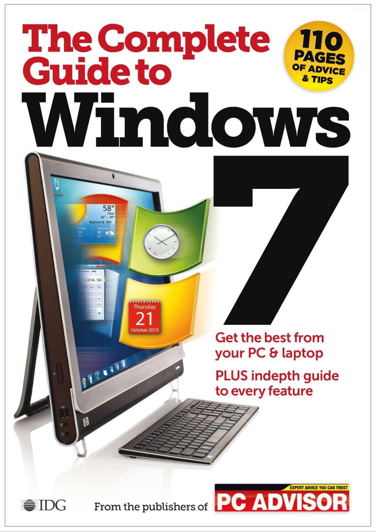 The Complete Guide To Windows 7 by Rosemary Hattersley