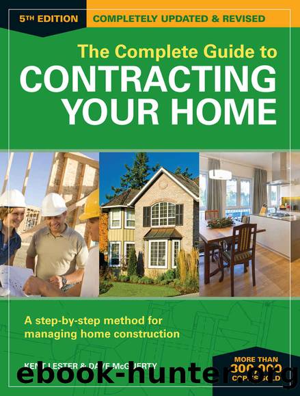 The Complete Guide to Contracting your Home 5th Edition by Lester Kent & McGuerty Dave