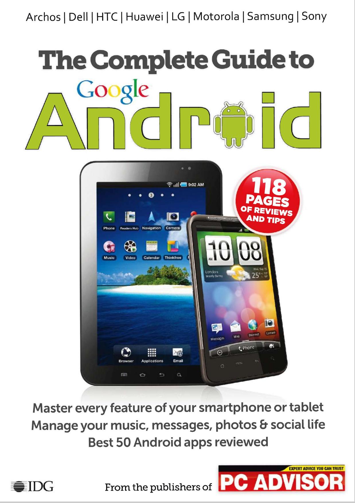 The Complete Guide to Google Android by Hatterslay R