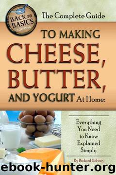 The Complete Guide to Making Cheese, Butter, and Yogurt at Home: Everything You Need to Know Explained Simply (Back to Basics Cooking) by Rick Helweg