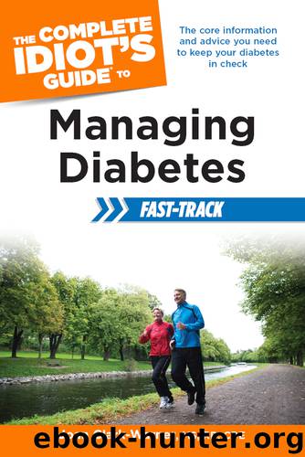 The Complete Idiot's Guide to Managing Diabetes Fast-Track by Joan Clark-Warner MS RD CDE