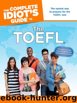 The Complete Idiot's Guide to the TOEFL&#174; by Elizabeth Rollins