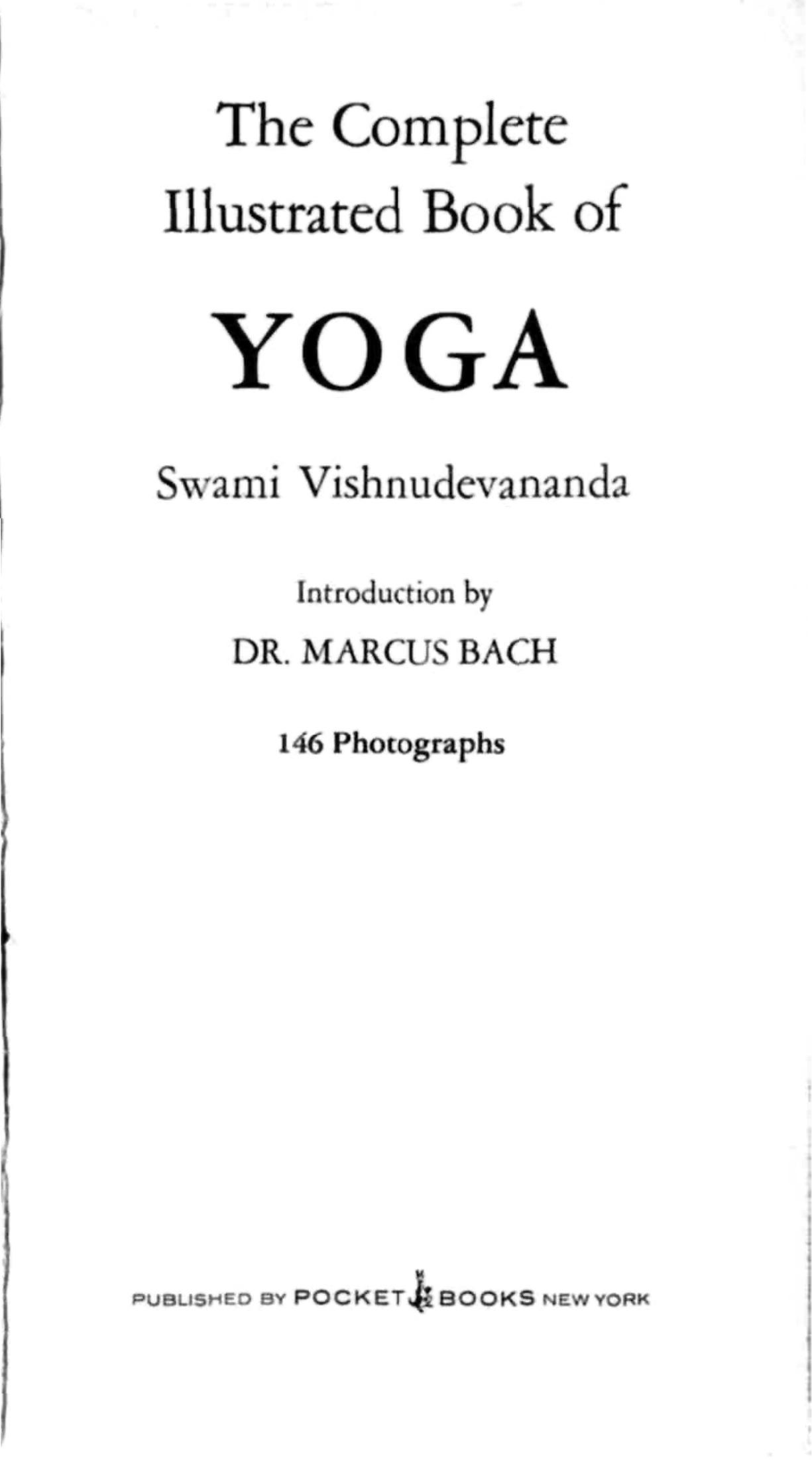 The Complete Illustrated Book of Yoga by Unknown