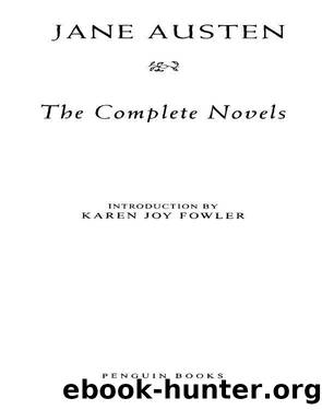 The Complete Novels by Jane Austen