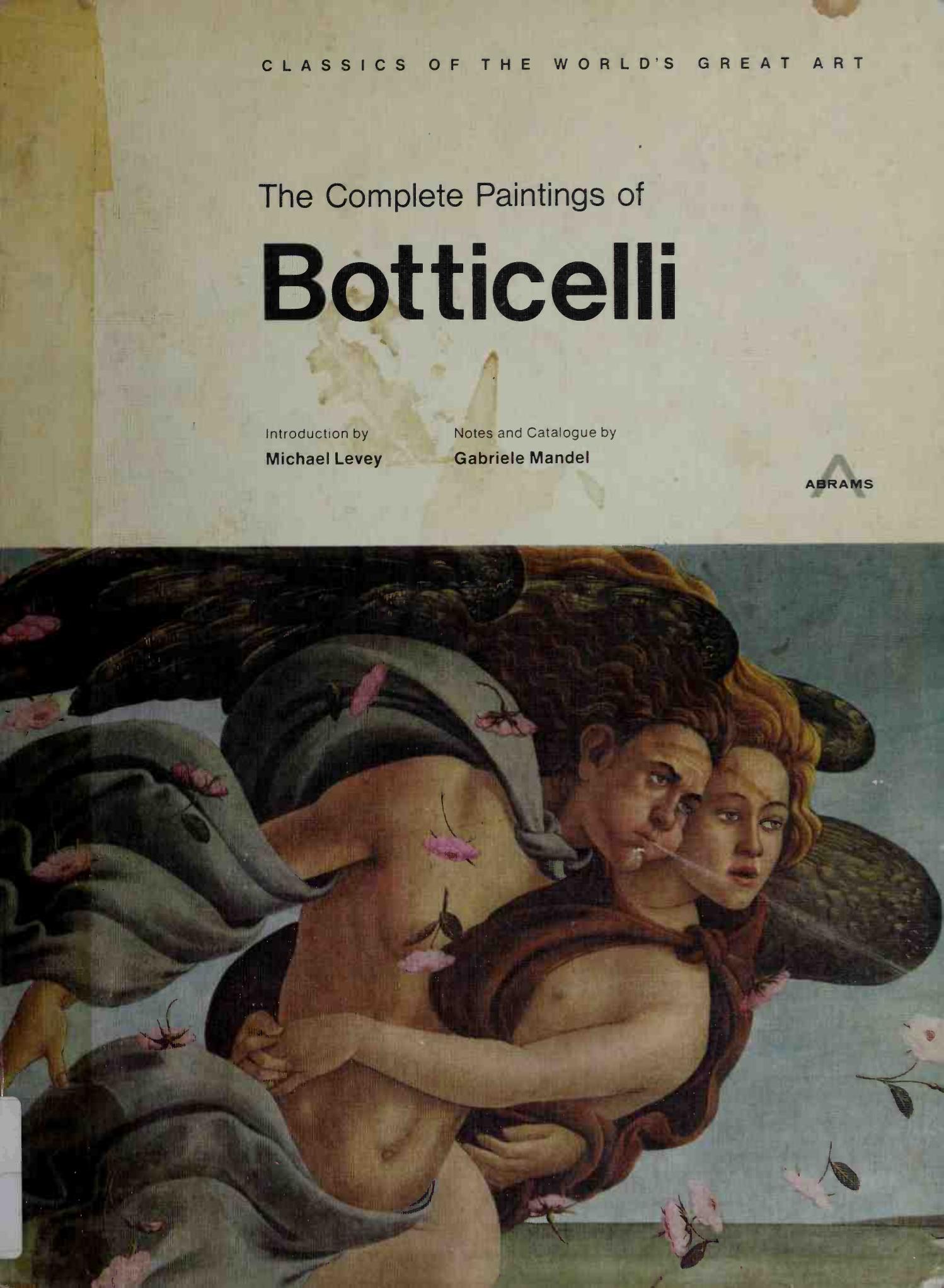 The Complete Paintings of Botticelli (Art Ebook) by Unknown