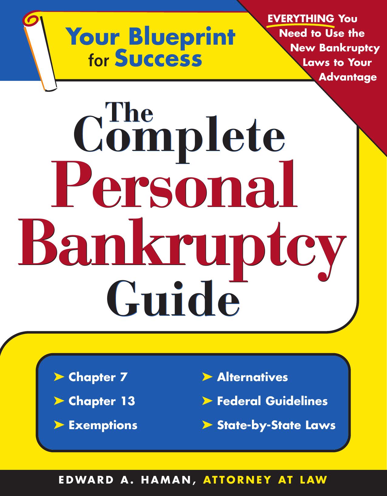 The Complete Personal Bankruptcy Guide by Haman