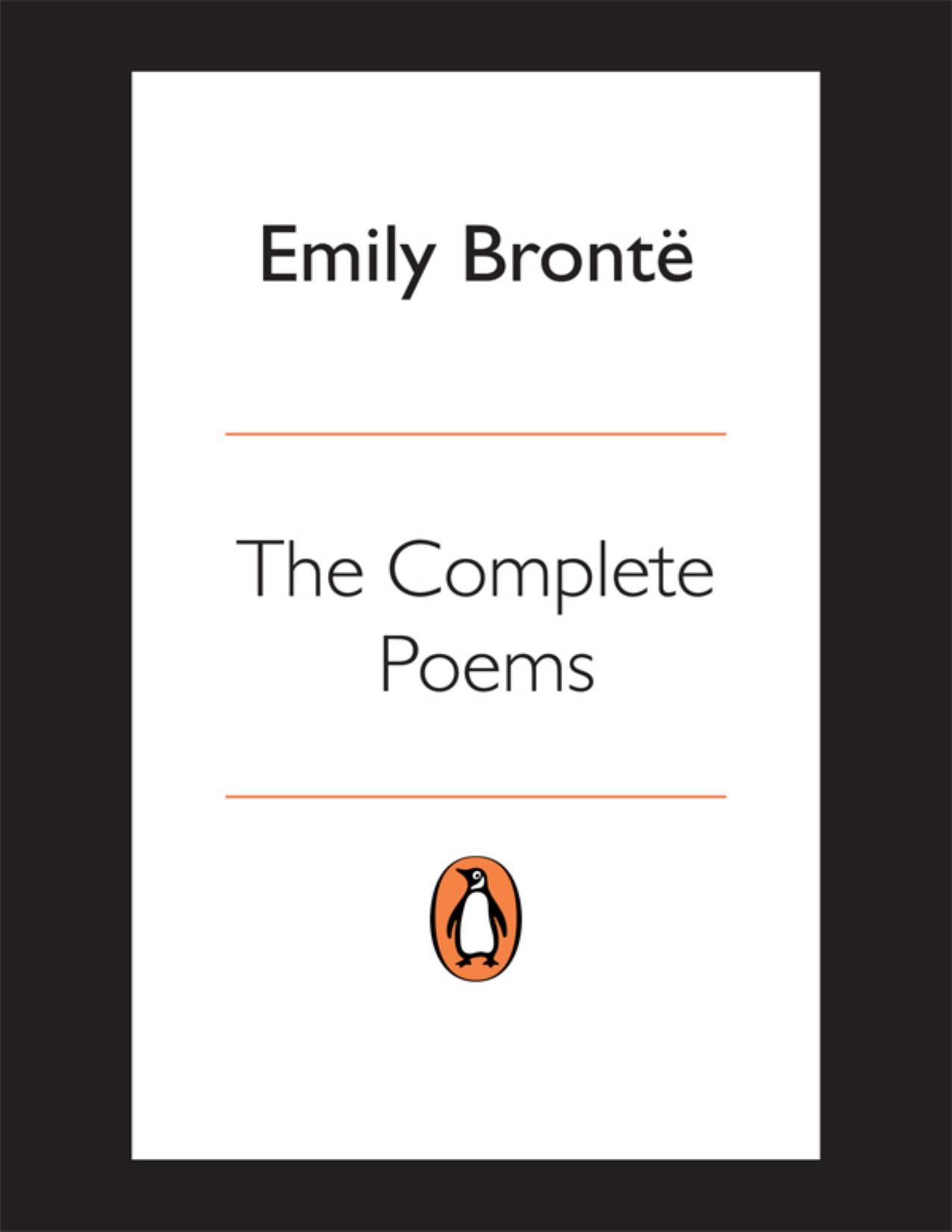 The Complete Poems by Emily Brontë