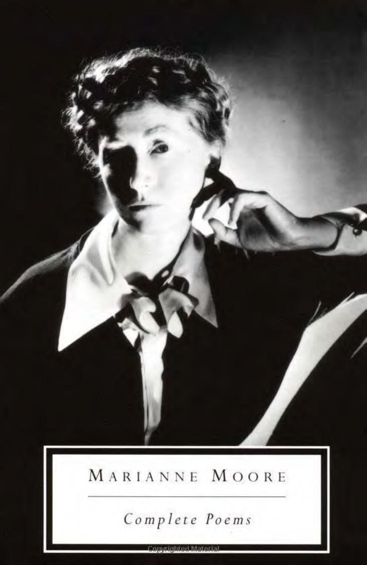 The Complete Poems of Marianne Moore by Marianne Moore