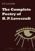 The Complete Poetry of H. P. Lovecraft by Howard Phillips Lovecraft
