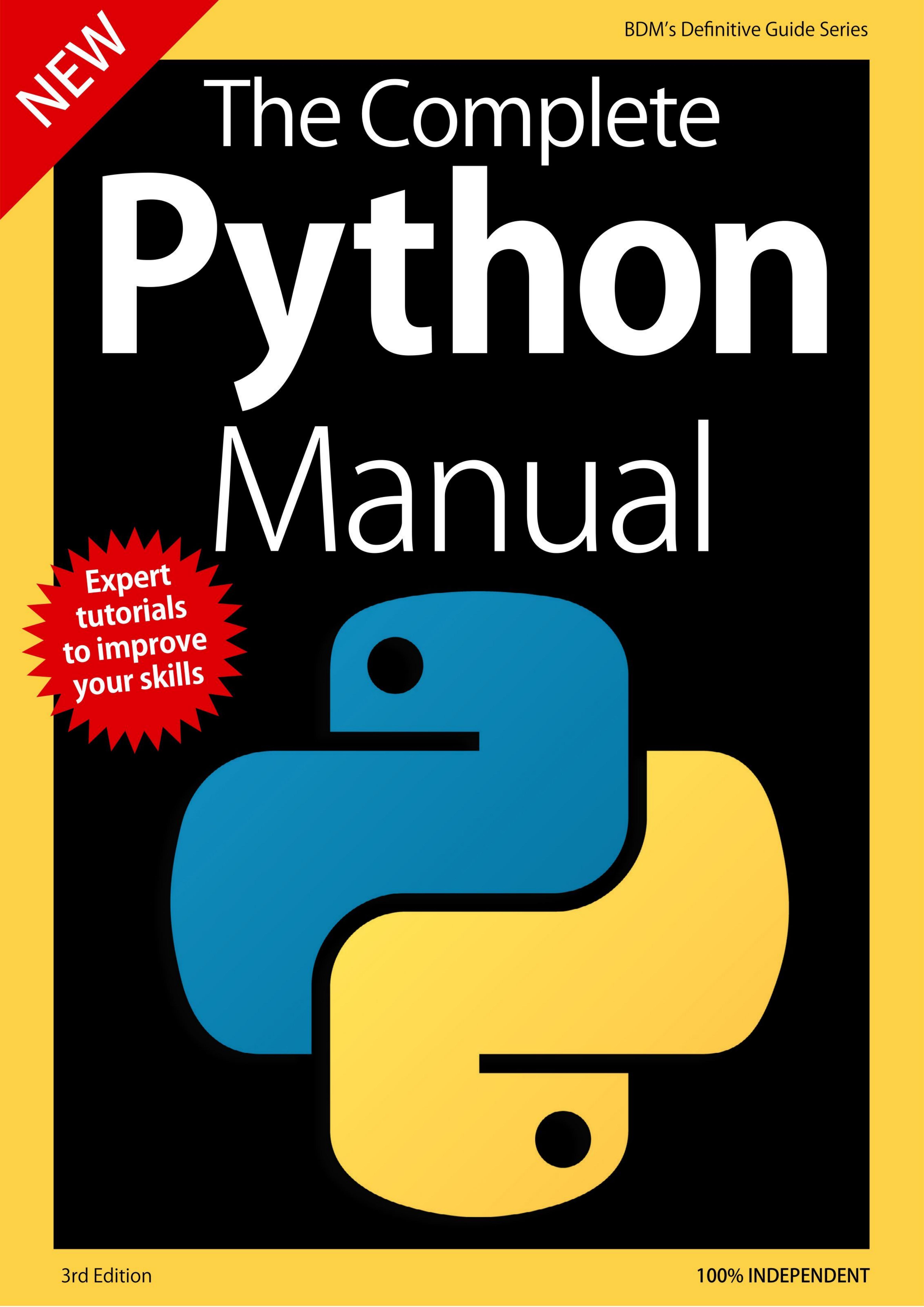 The Complete Python Manual 3rd Edition by Unknown
