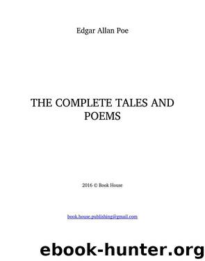 The Complete Tales and Poems (Book House) by Edgar Allan Poe
