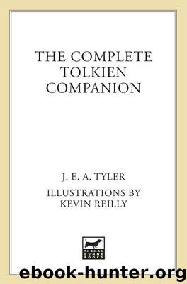The Complete Tolkien Companion by J. E. A. Tyler