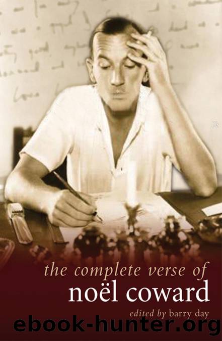 The Complete Verse of Noel Coward by Noël Coward