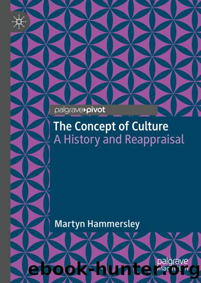 The Concept of Culture by Martyn Hammersley