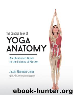 The Concise Book of Yoga Anatomy by Jo Ann Staugaard-Jones