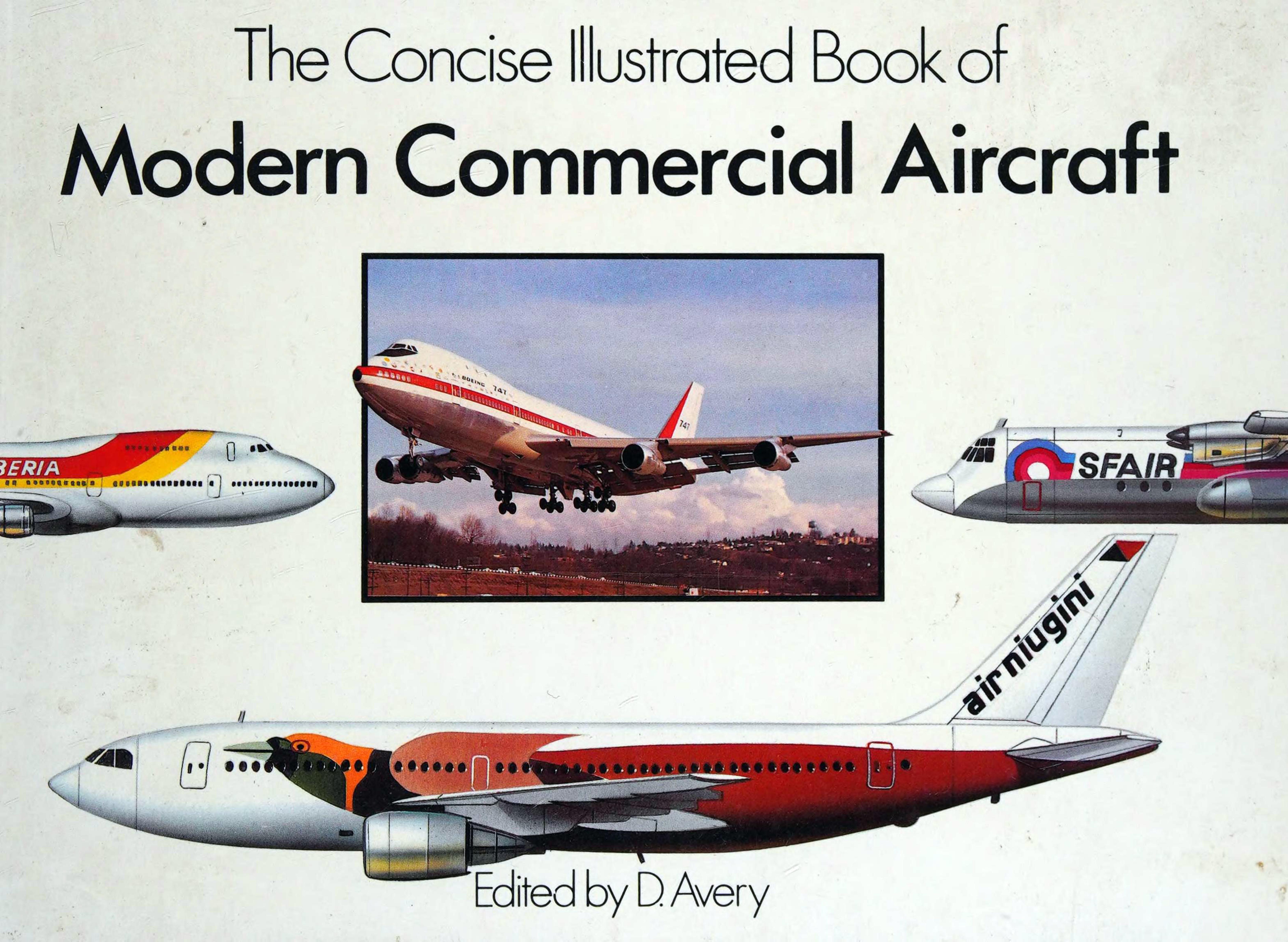 The Concise illustrated book of modern commercial aircraft by Unknown