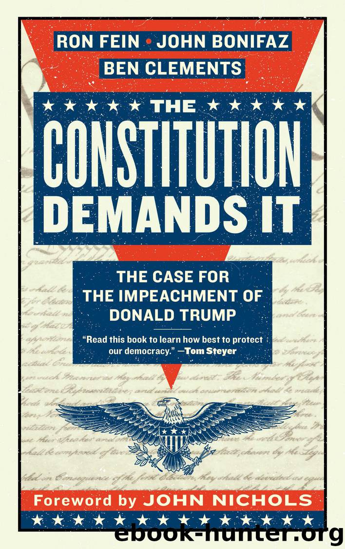 The Constitution Demands It by Ron Fein