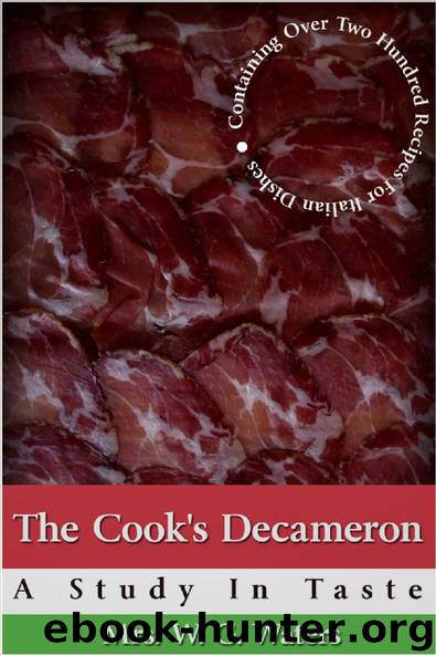 The Cook's Decameron by W. G. Waters