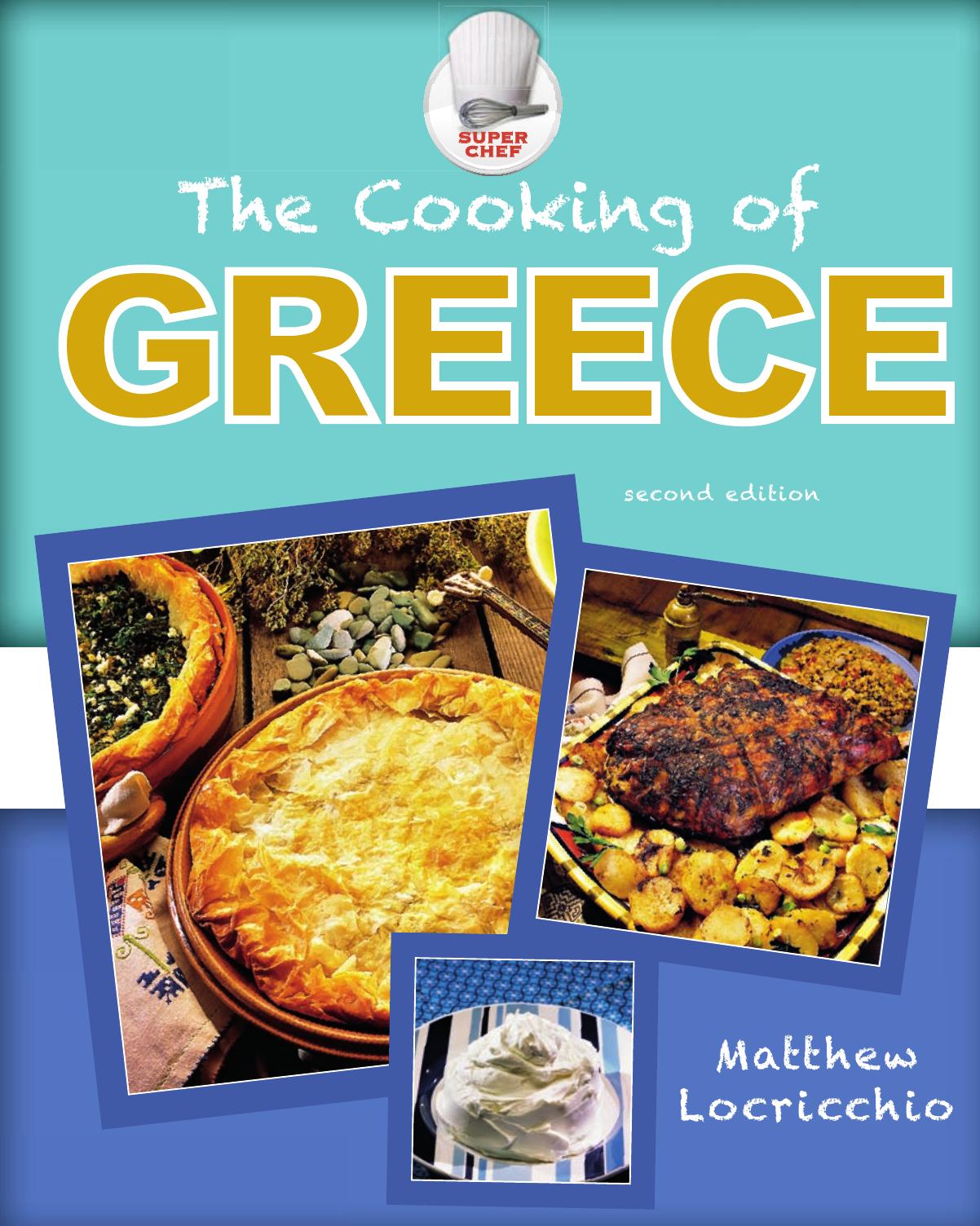 The Cooking of Greece by Matthew Locricchio