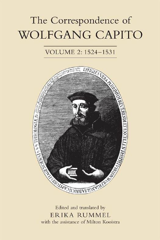 The Correspondence of Wolfgang Capito : Volume 2: 1524-1531 by Erika Rummel