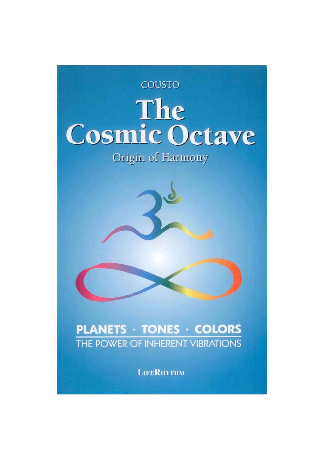 The Cosmic Octave by Cousto
