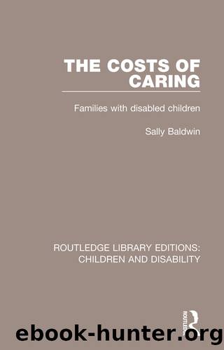 The Costs of Caring by Sally Baldwin