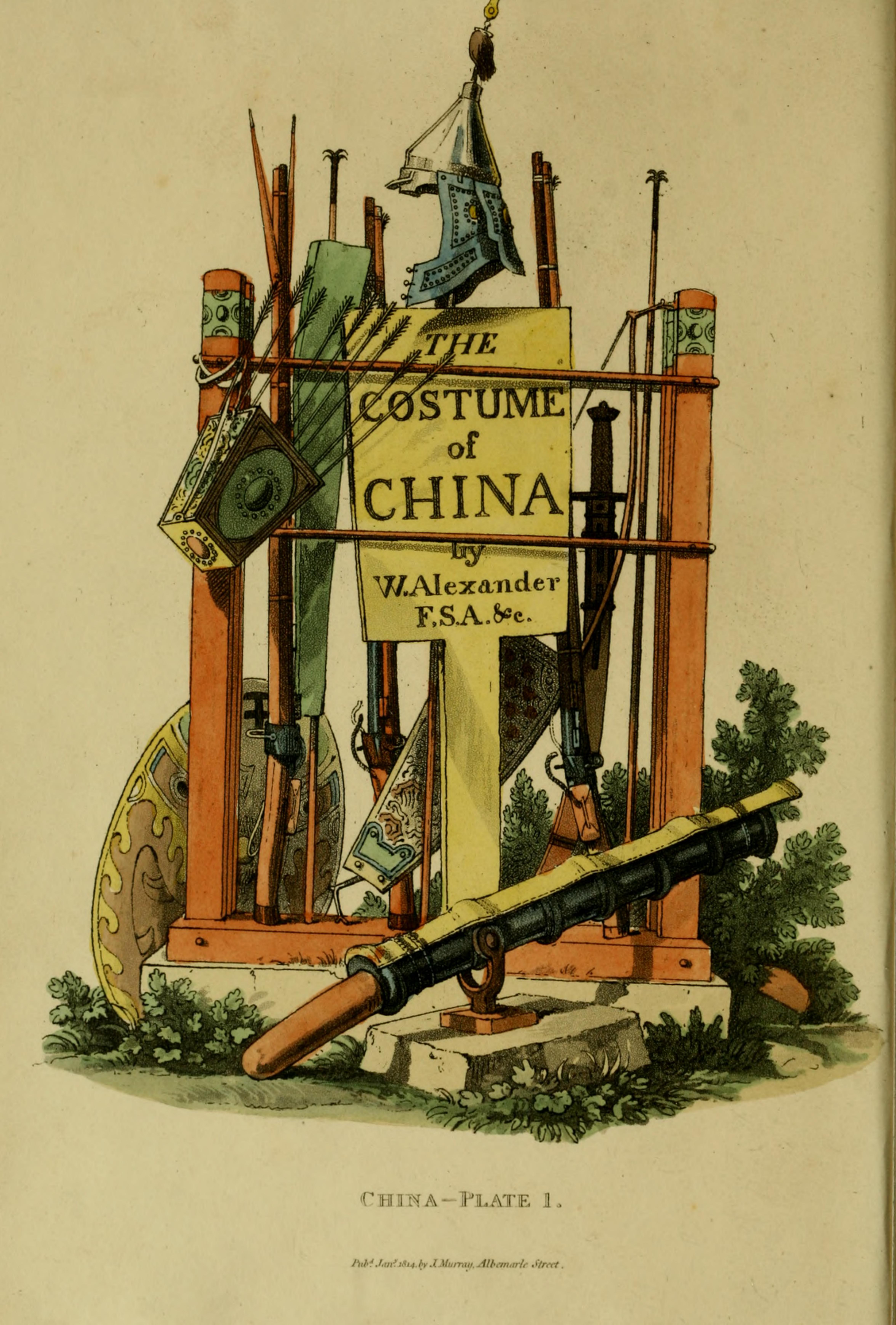 The Costume of China by Alexander W
