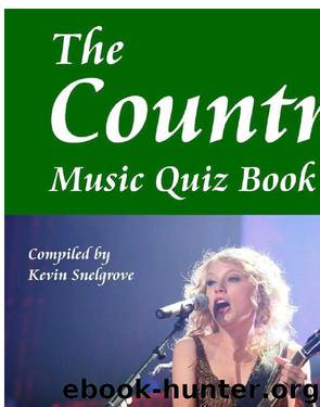 The Country Music Quiz Book by Kevin Snelgrove