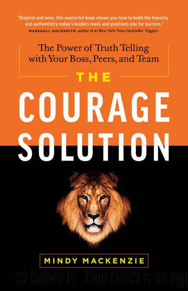 The Courage Solution by Mindy Mackenzie