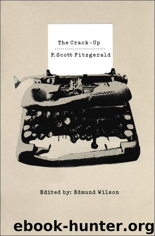 The Crack-Up by F Scott Fitzgerald