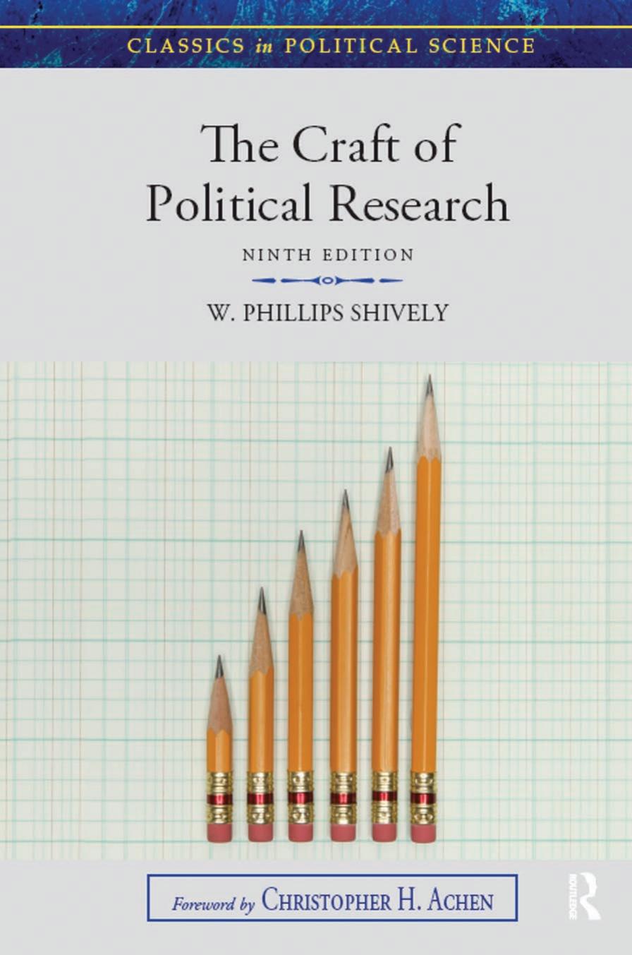 The Craft of Political Research by W. Phillips Shively