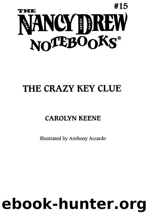 The Crazy Key Clue by Carolyn Keene