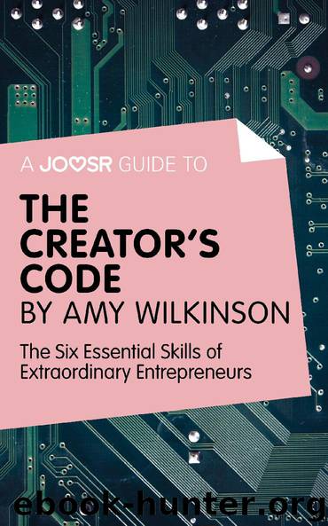 The Creator’s Code by Amy Wilkinson