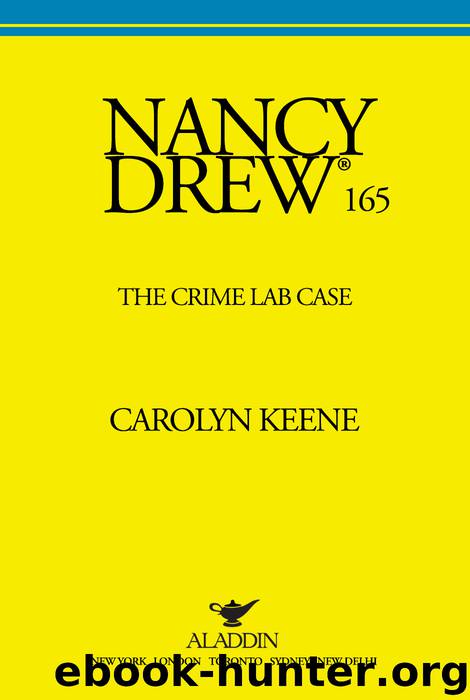 The Crime Lab Case by Carolyn Keene