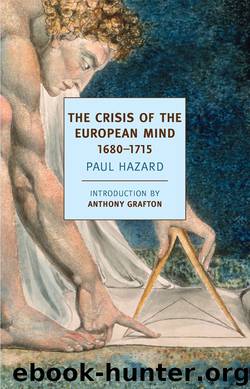 The Crisis of the European Mind 1680-1715 by Paul Hazard