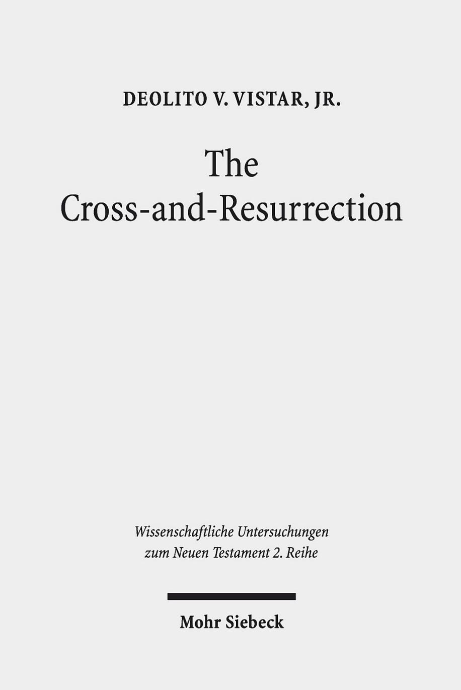 The Cross-and-Resurrection by Deolito V. Vistar & Jr