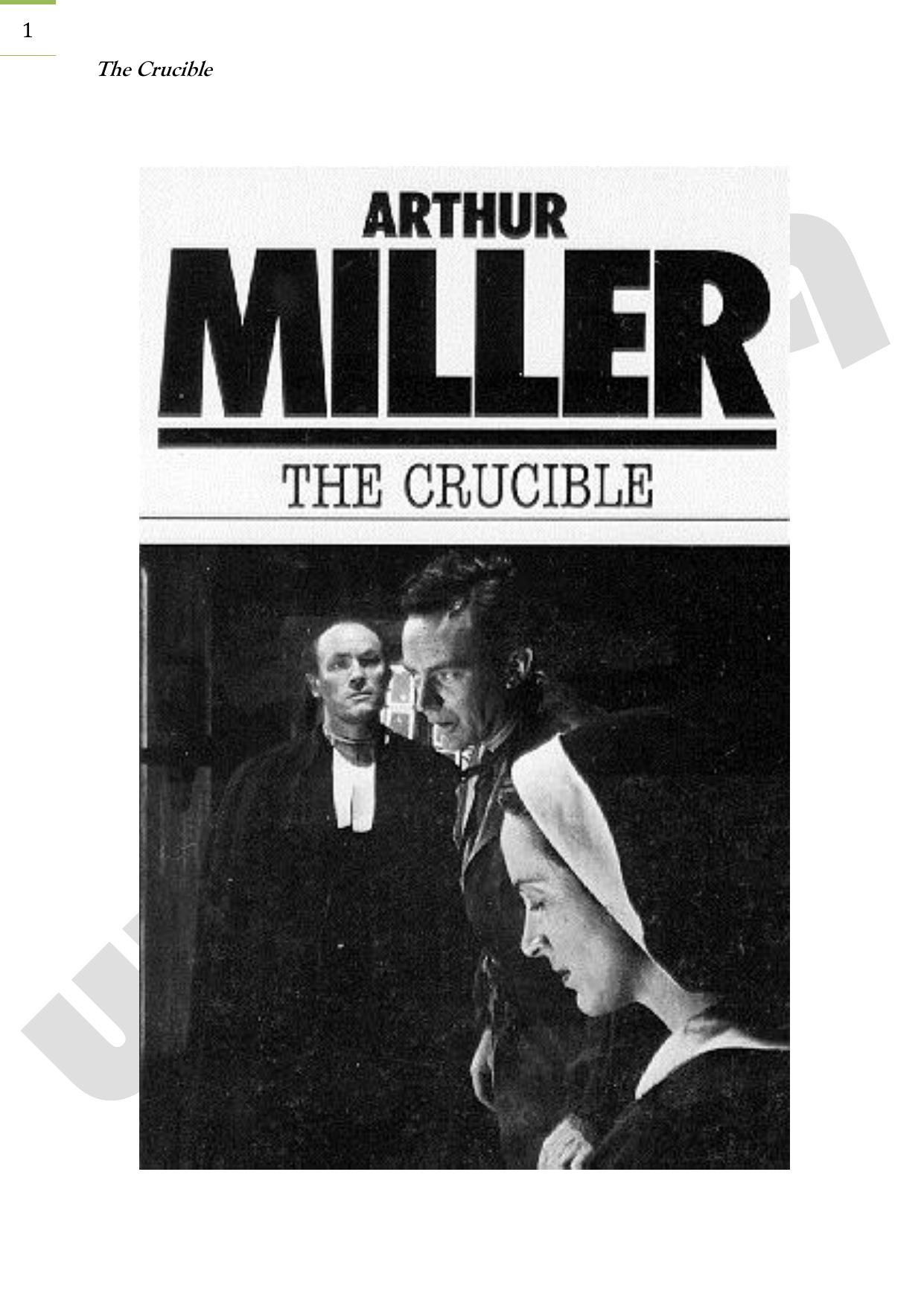 The Crucible by Arthur Miller