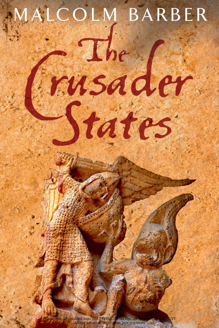 The Crusader States by Malcolm Barber